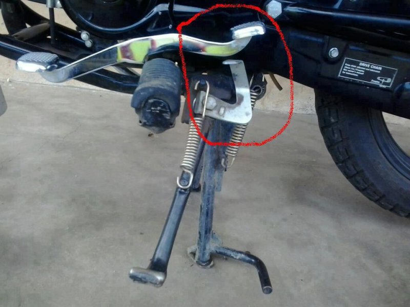 bike side stand