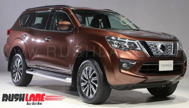 nissan 7 seater car list in india