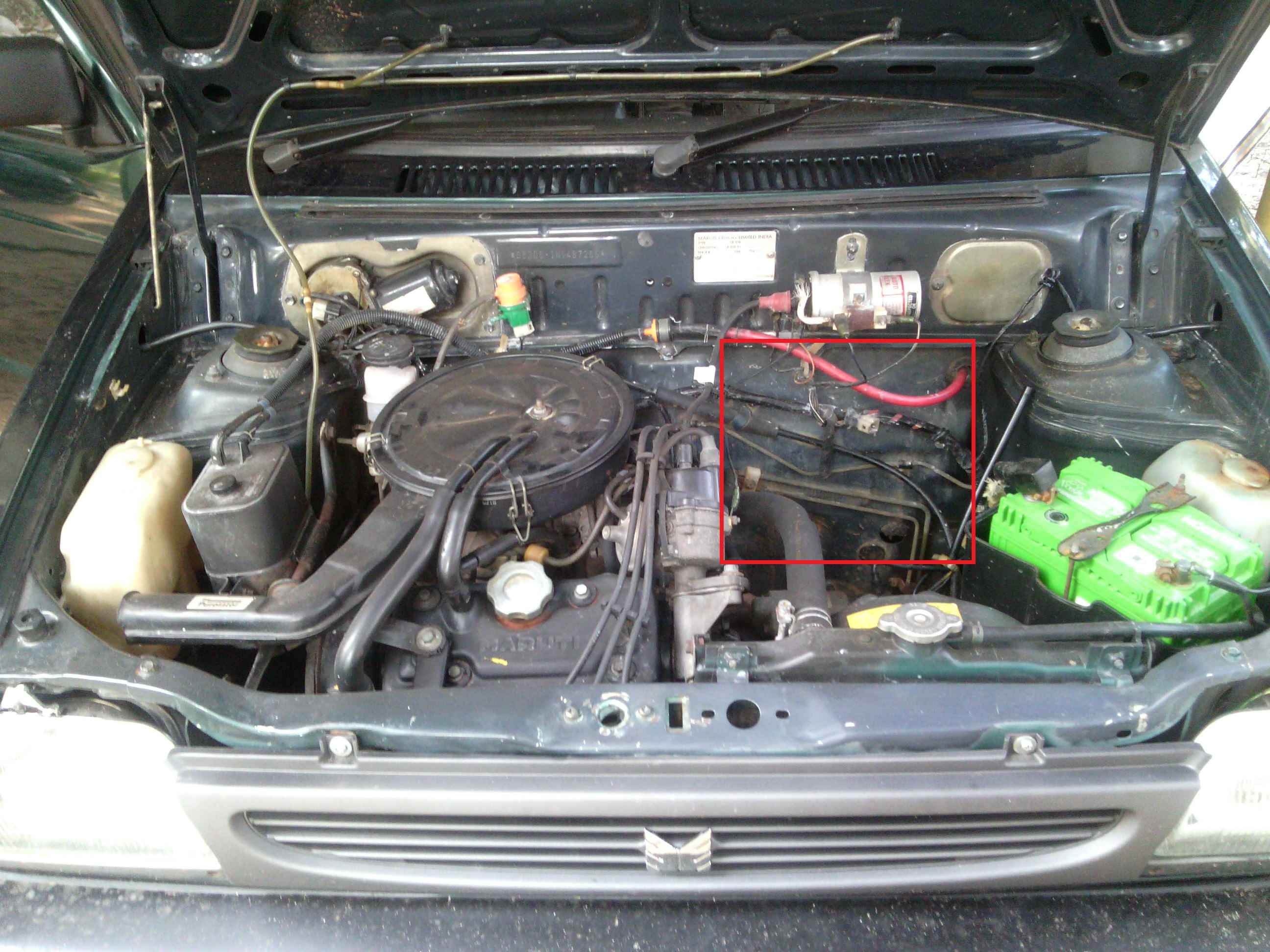 maruti 800 engine