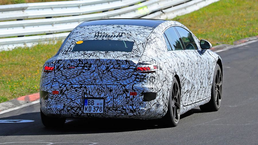 Mercedes EQS Nurburgring spyshots-7.jpg