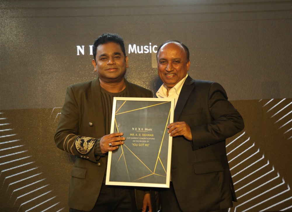 NEXA Music unveils its much anticipated song, You Got Me by maestro A.R. Rahman, Winners of NE...JPG