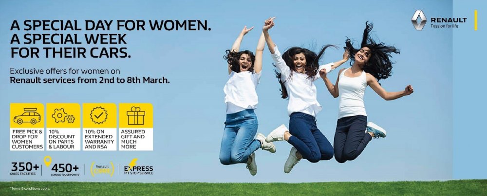 Renault India celebrates Internationalwomen's day.jpg