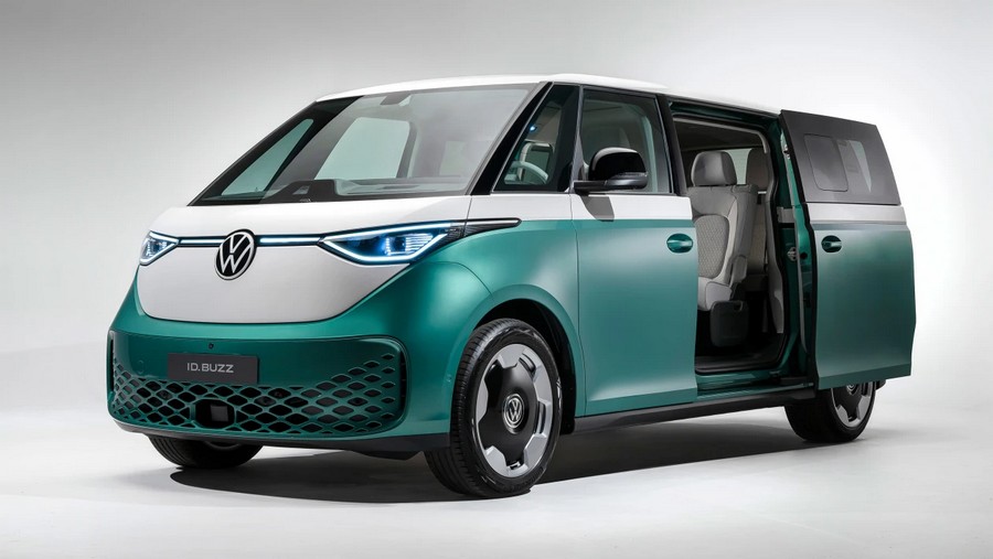 Volkswagen ID.Buzz LWB Unveiled As 7-Seat Electric MPV | The Automotive ...