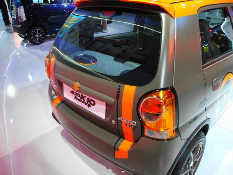 Maruti Displays Alto K10 Krescendo At 2014 Auto Expo