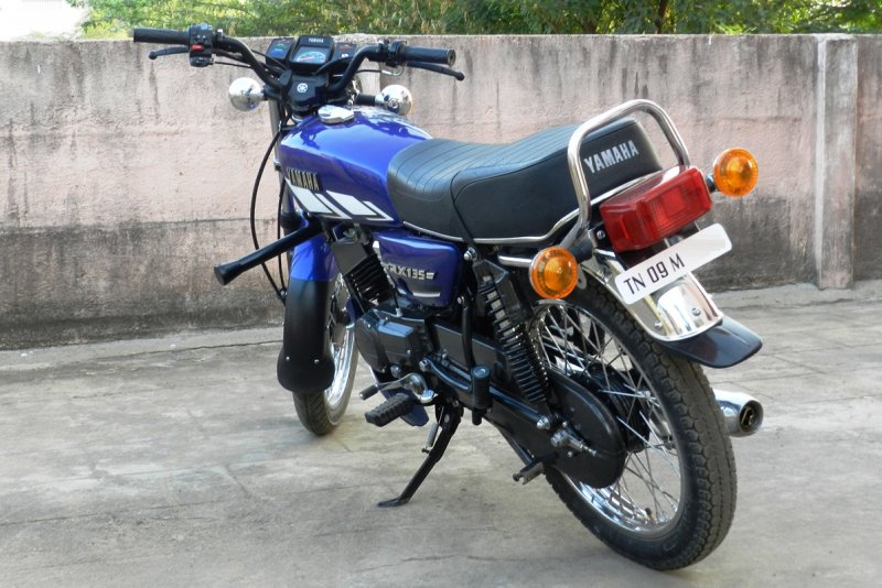 yamaha rx 135 original blue