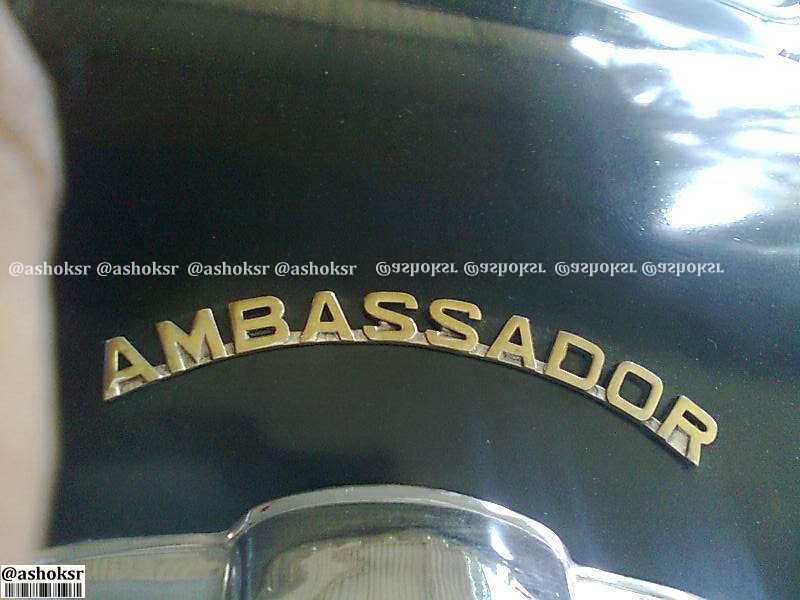 This car was the original Ambassador of Make in India