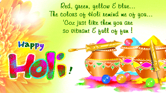 Download Happy Holi 2015 Short quotes.gif