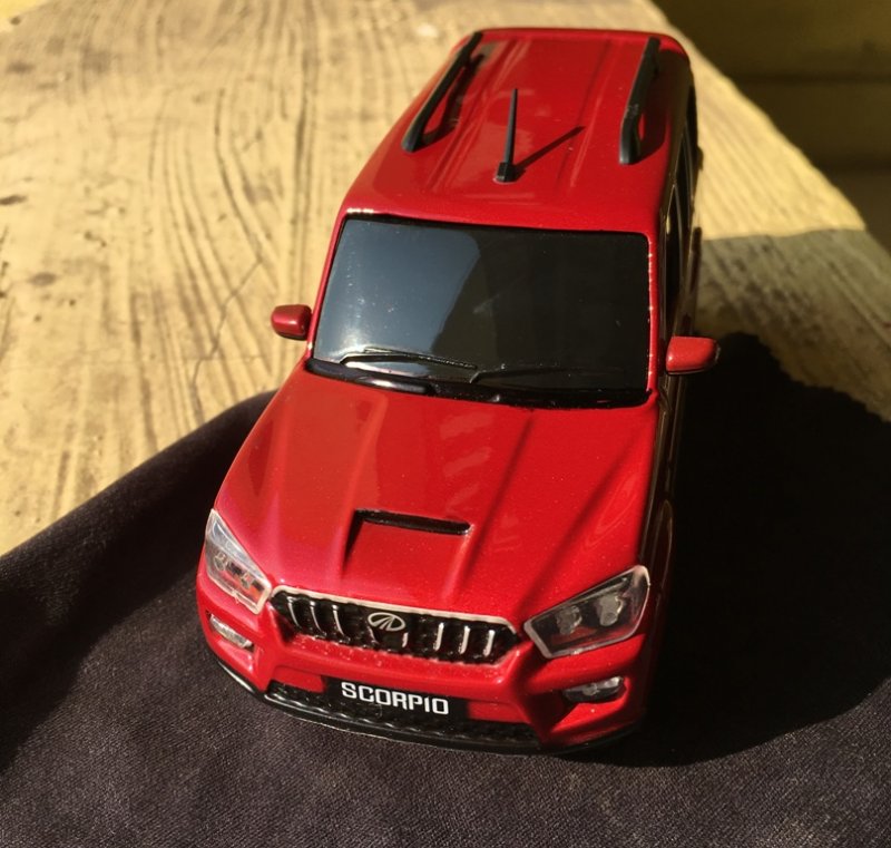 diecast model of mahindra scorpio