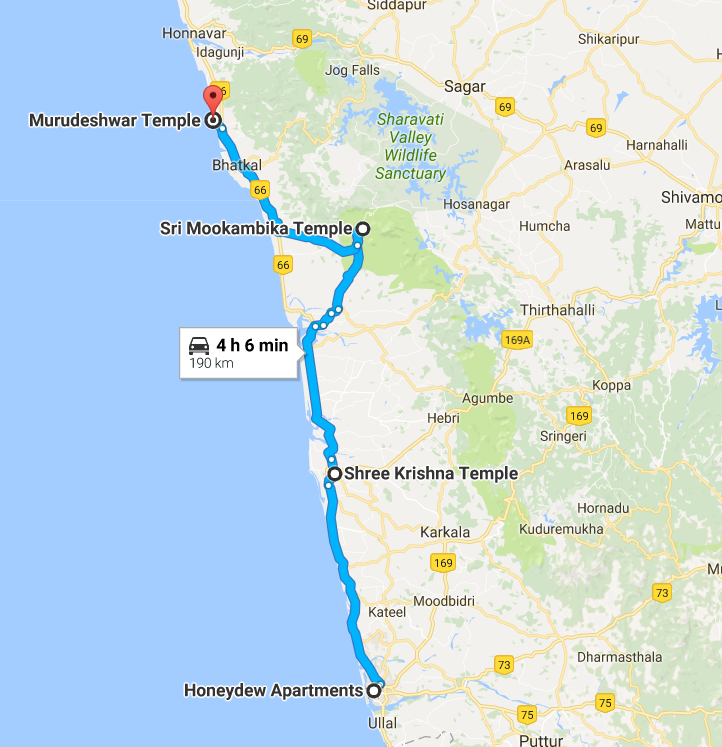 Bangalore To Dharmasthala Route Map Bangalore To Mangalore And Back - Pilgrimage Spots | The Automotive India