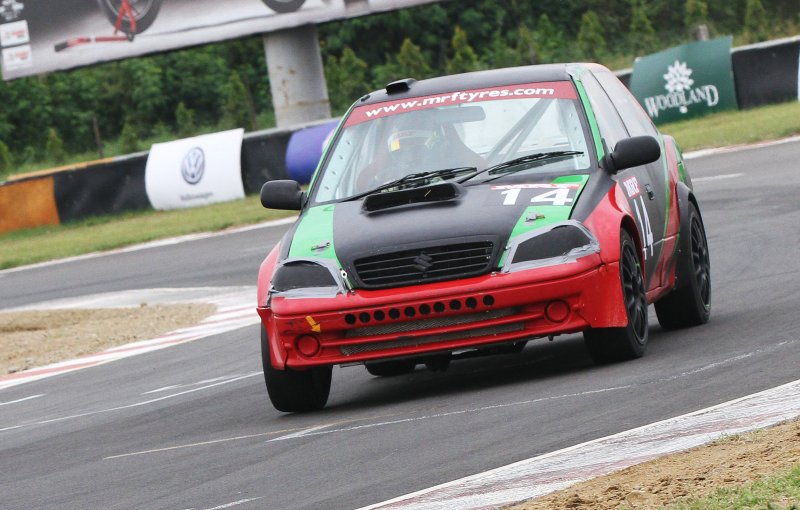 Arjun Narendran, winner of the Indian Touring Cars race (Sept 16).JPG