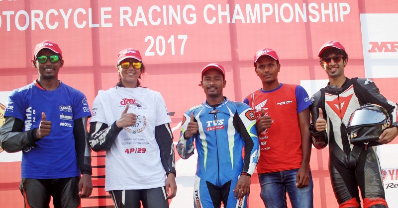 National champions (Left to Right) - Sai Rahil Pillarishetty, Aishwarya Pissay, Jagan Kumar, Ara.JPG