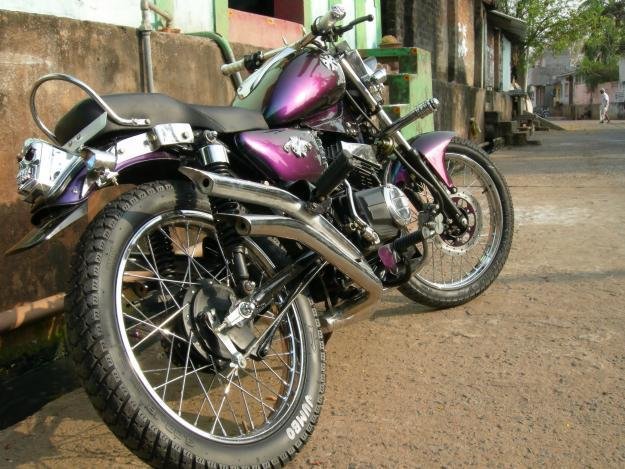 Customized Bullet like Yamaha 135 for sale - Kochi.jpg