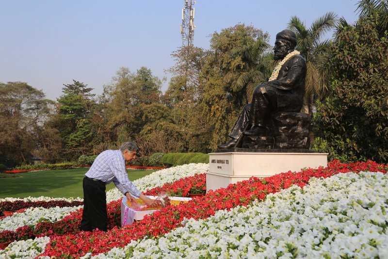 Mr. Ratan  Tata, Chairman Emeritus, Tata Group - Paying Homage to the Founder at Tata Motors,Jam.jpg