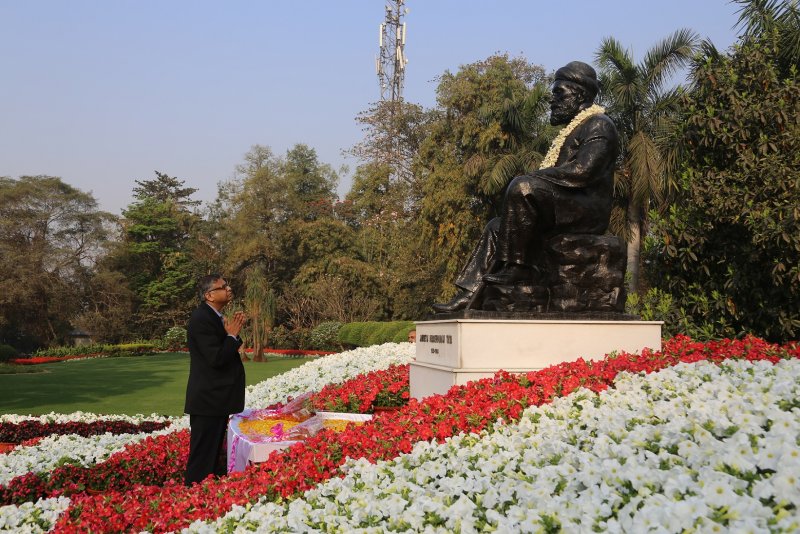 Mr. Natarajan Chandrasekaran,  Chairman Tata & Sons and Tata Motors - Paying homage to the Found.jpg