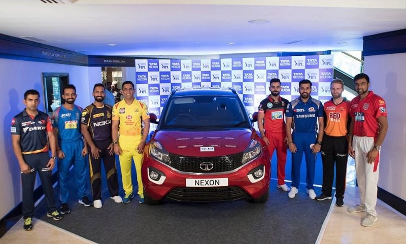 TATA NEXON with IPL captains.jpg