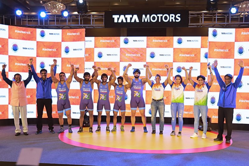 Tata Motors Yodha associates with the Wrestling Federation of India.jpg