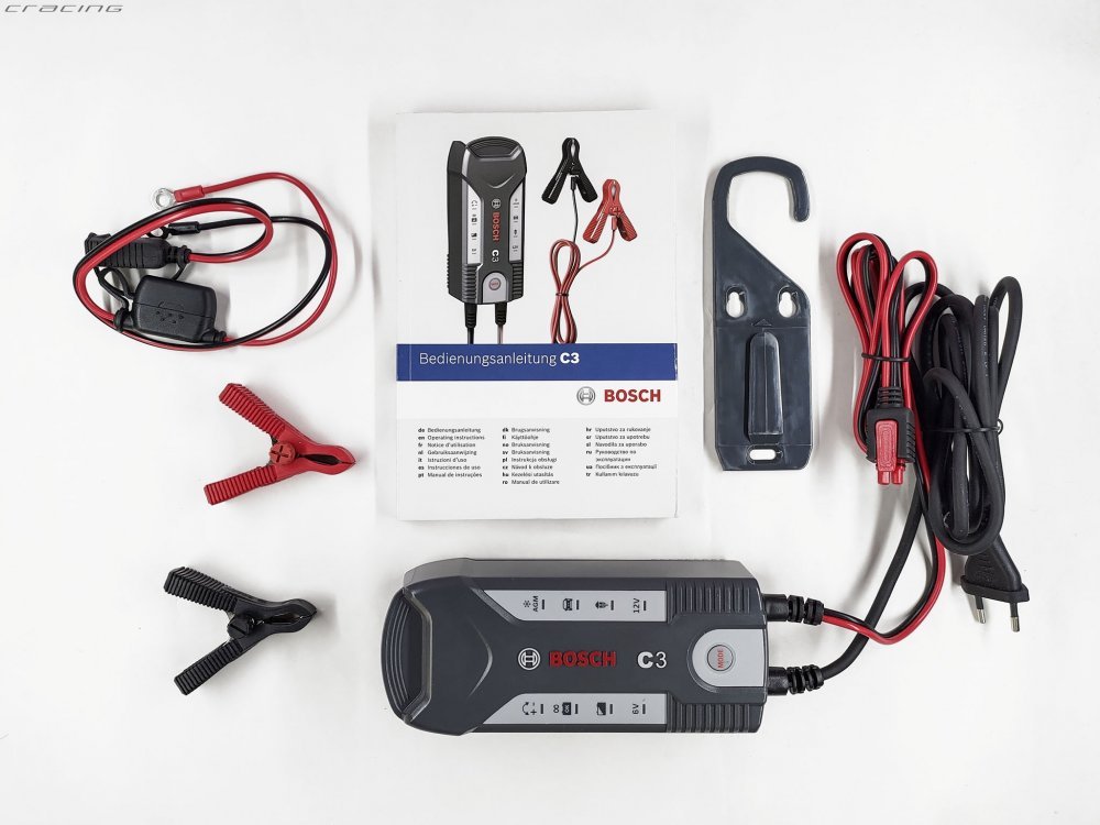 Review] Bosch C3: Car / Bike Battery Charger