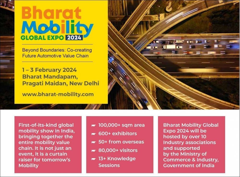 Bharat Mobility Global Expo 2024 The Automotive India