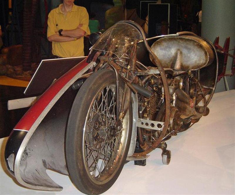 Burt Munro's highly modded Indian motorcycle.jpg