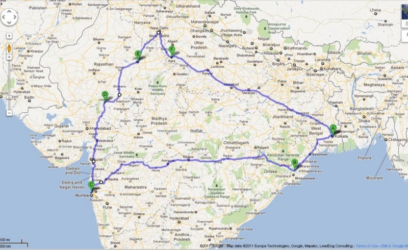 Mumbai To Kolkata Road Map Kolkata To Mumbai Road Trip | The Automotive India