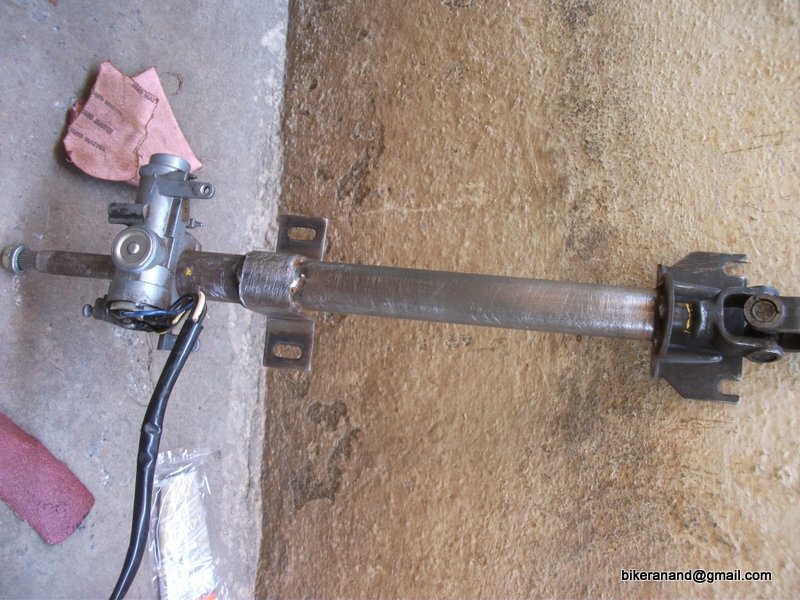 2 sanded steering column.JPG