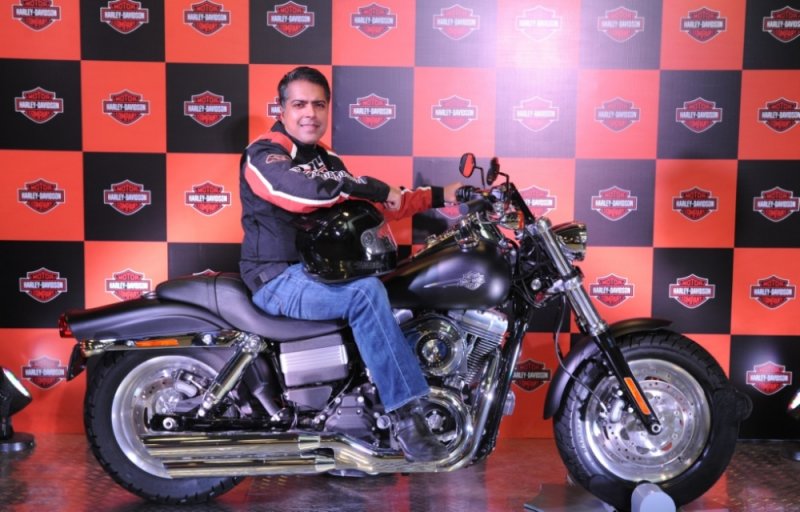 Mr. Anoop Prakash, Managing Director, Harley-Davidson India at the launch of FAT BOB in Delhi_2.jpg