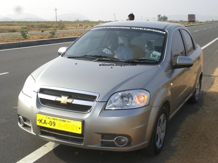 Aveo Taxi Mysore.JPG